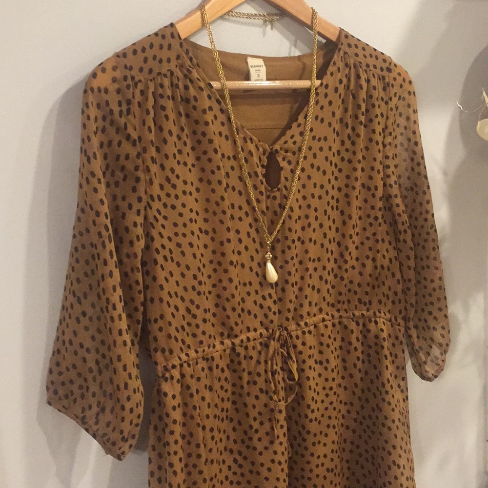 Time to go sale!!! Polka Dot Tie Waist Dress
